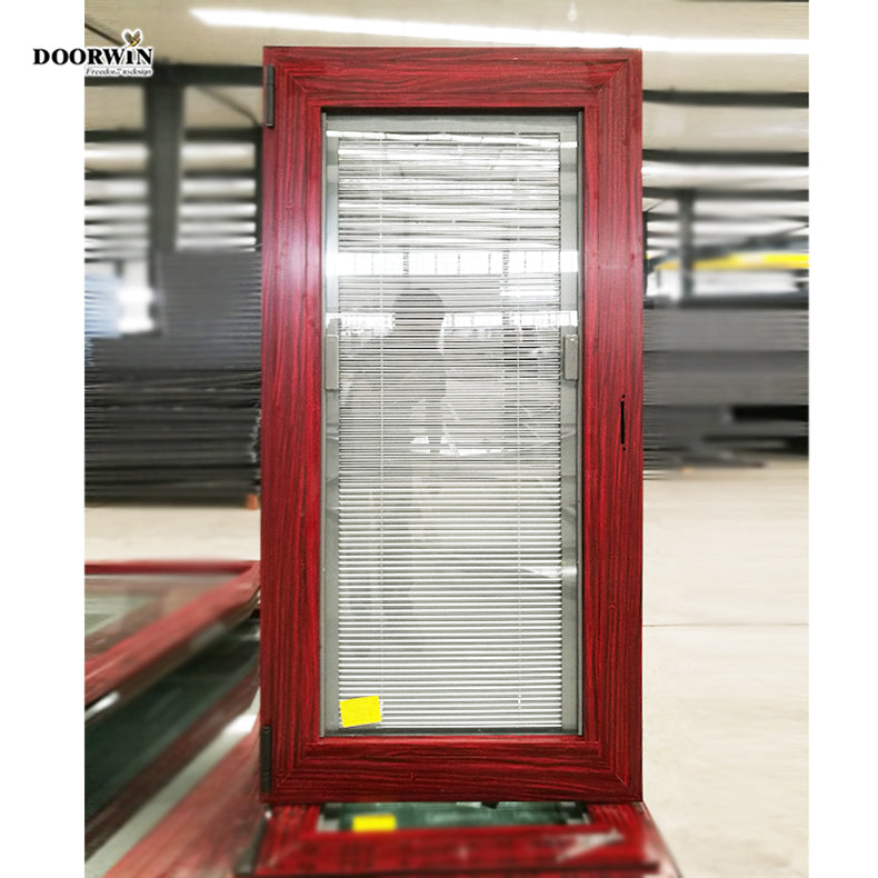 Doorwin 202130% discount Best Aluminum Manufacturers Beautiful And Hinged Single Tilt Turn System Low-E Tempered Glass Swing Window