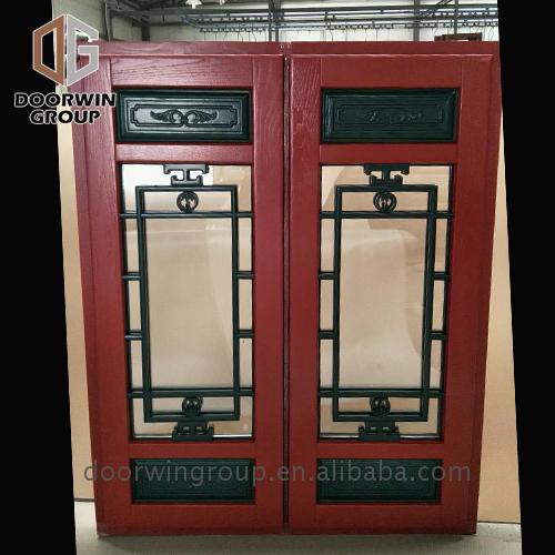 Doorwin 2021Cheap Factory Price 100% good comments customized and safe wood awning windows