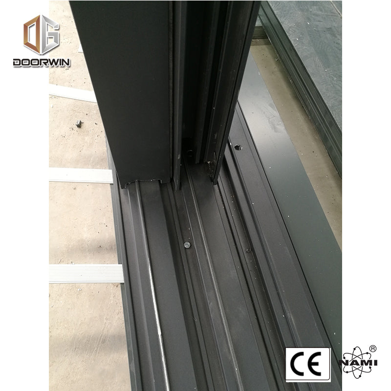 Doorwin 202110 years warranty Double and triple glazed tempered glass waterproof strong frame Thermal break sliding doors