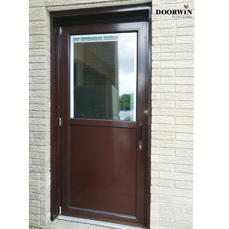 Doorwin 2021Australian Standards Latest Design Exterior Large Wood Patio Door For Sale For Homes And Commercial Housing