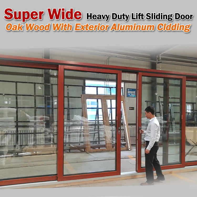 Doorwin 2021customized design popular garden 6 panels thermal break aluminum sliding rail door tempered glass sliding door