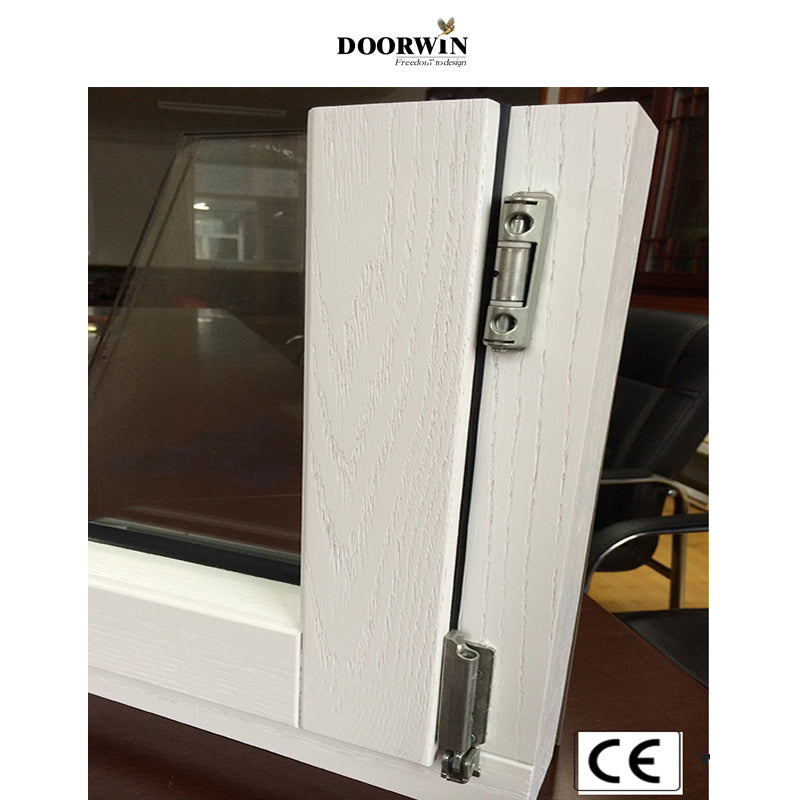 Doorwin 20212020 European style stainless aluminium security tips tilt and turn two inward open ways window system solutions