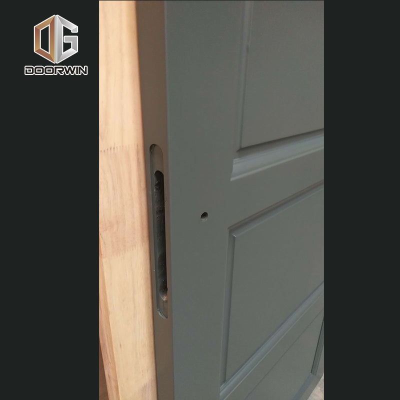 Doorwin 2021China Factory Seller simple bedroom door room wood design real oak doors
