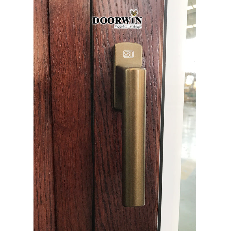 Doorwin 2021Atlanta hot sale cheapest supplier with built-in shutters wood frame bay & bow windows