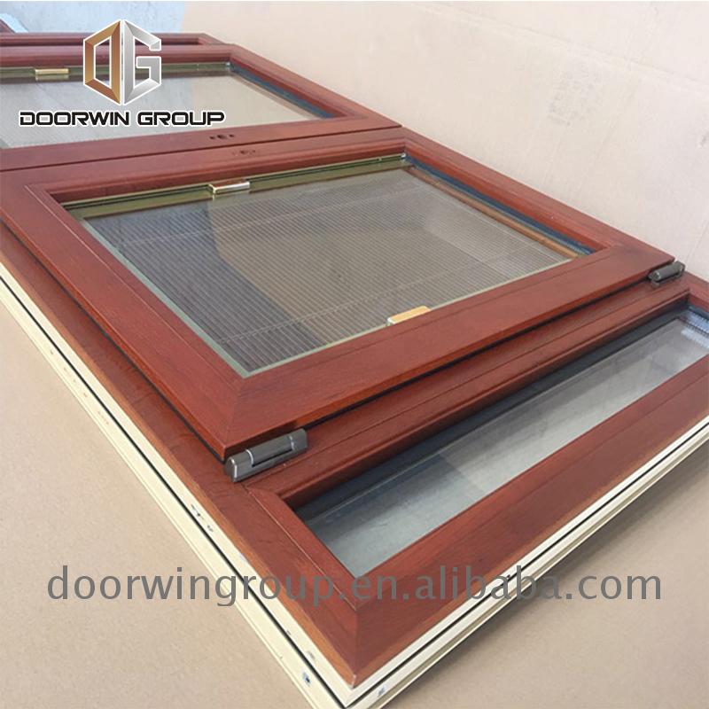 Doorwin 2021Factory direct supply impact resistant windows prices hurricane hot- sale casement window shutters