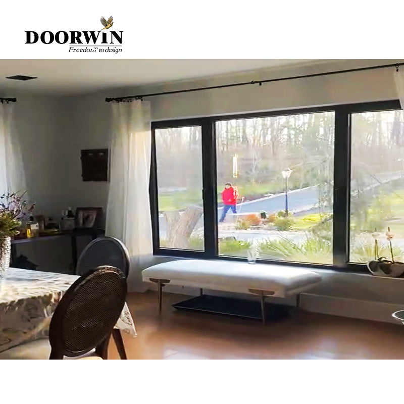 Doorwin 2021Aluminium alloy California standard earthquake proof ensure sealing effect tilt turn window