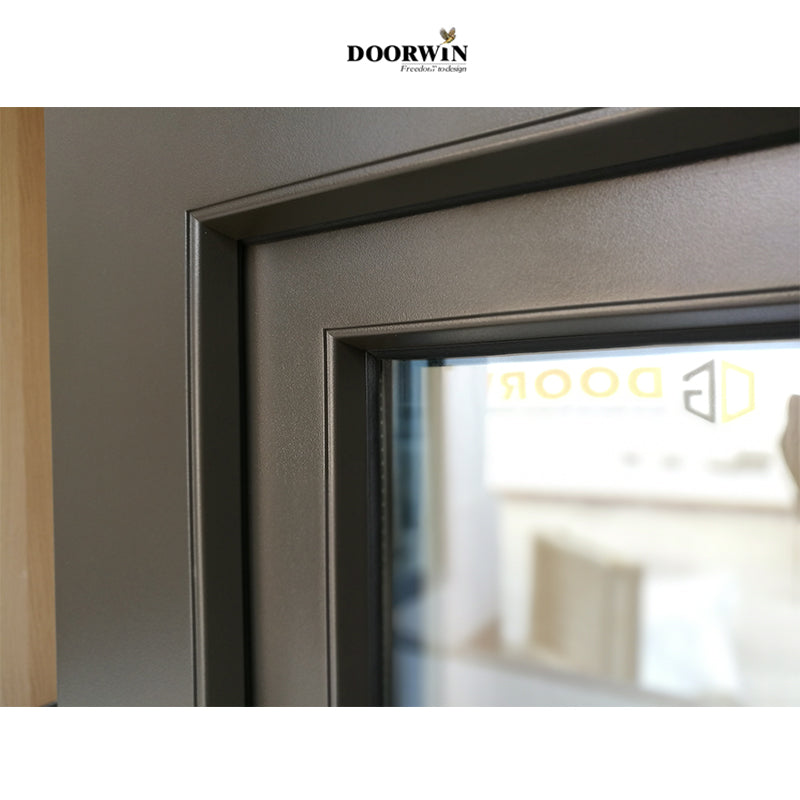 Doorwin 2021chinese simple door window design Used commercial glass windows triple pane window glazed