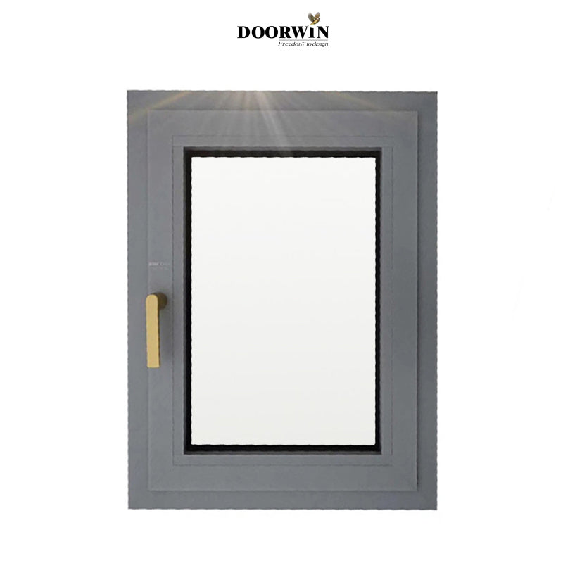 Doorwin 2021In keeping with the modern fashion tilt and turn aluminum casement double glass windows