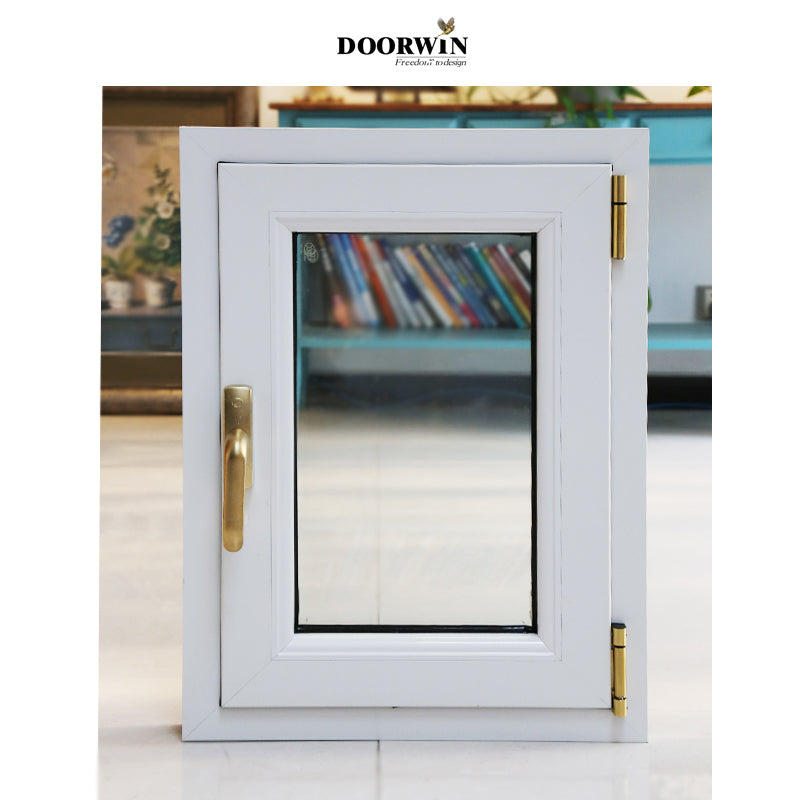 Doorwin 2021White Aluminum Tilt Turn Casement Windows in accordance to America Building Code