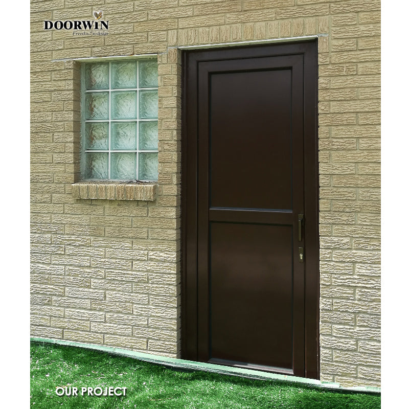Doorwin 202110 years warranty cheap price wooden color high quality hinged doors for house/office