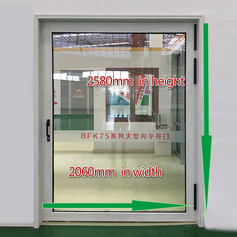 Doorwin 2021High performance commercial cheap price Chinese factory storefront entry glass door