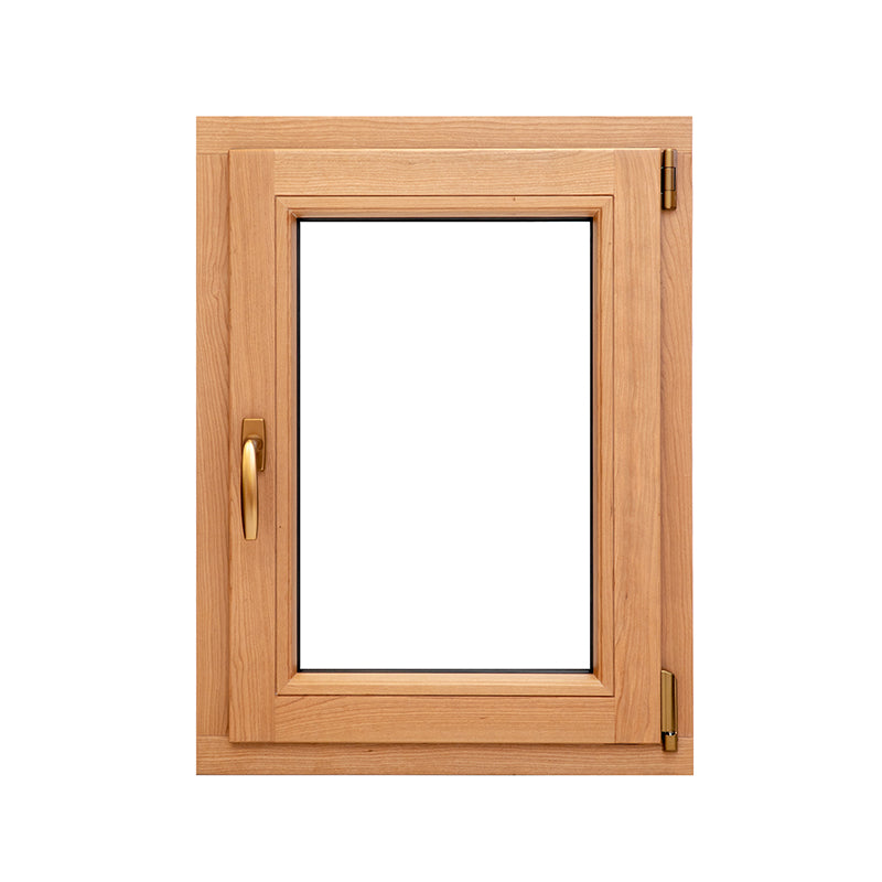 Doorwin 2021new design buy tilt and turn inward opening oak wood casement windows manufacture