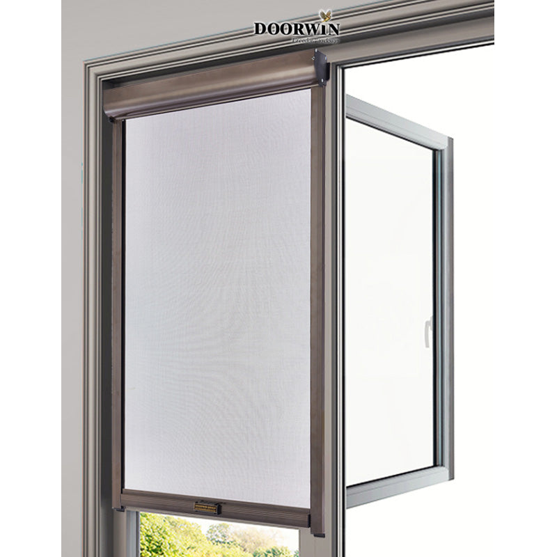 Doorwin 2021China Doorwin detachable design metal security folding window screen