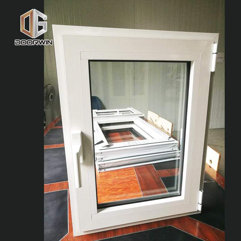 Doorwin 2021Double tempered glass Aluminum double tinted glazing Tilt and turn casement window price