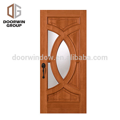 Doorwin 2021Modern single latest main entrance gate design wooden front dutch door for villa