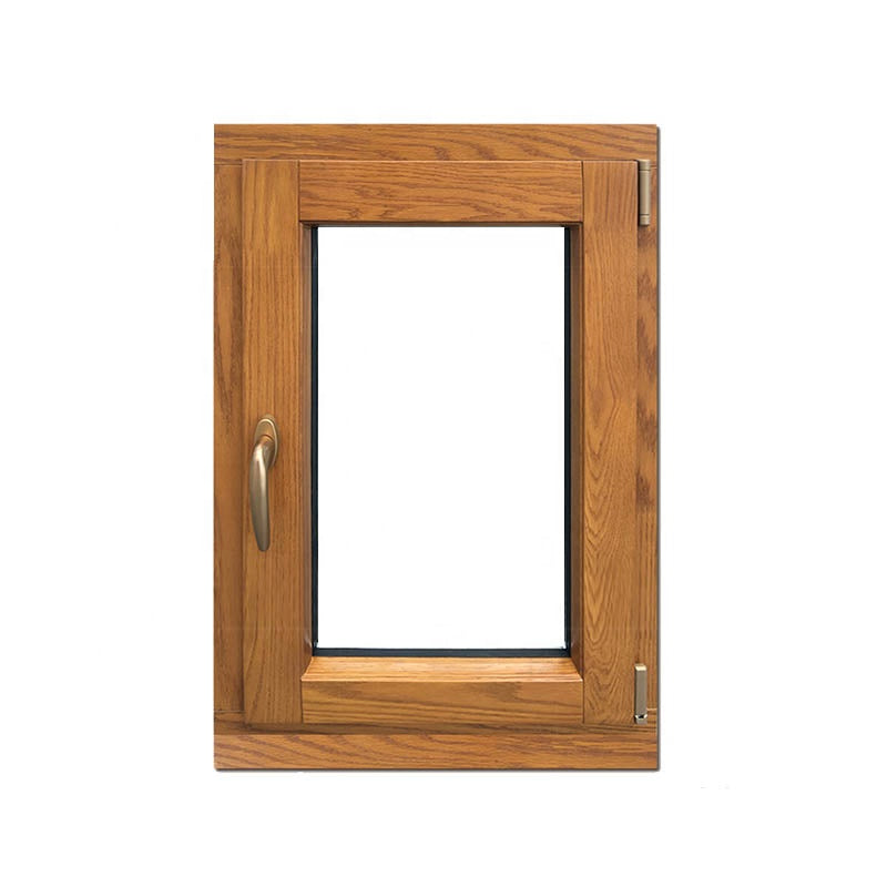 Doorwin 2021teak wood window Timber wood windows