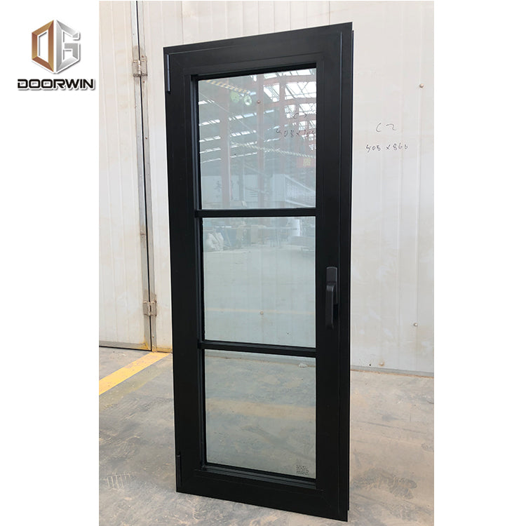 Doorwin 2021Virginia hot sale commercial aluminum casement windows with decorative grille inserts from manufacturers window