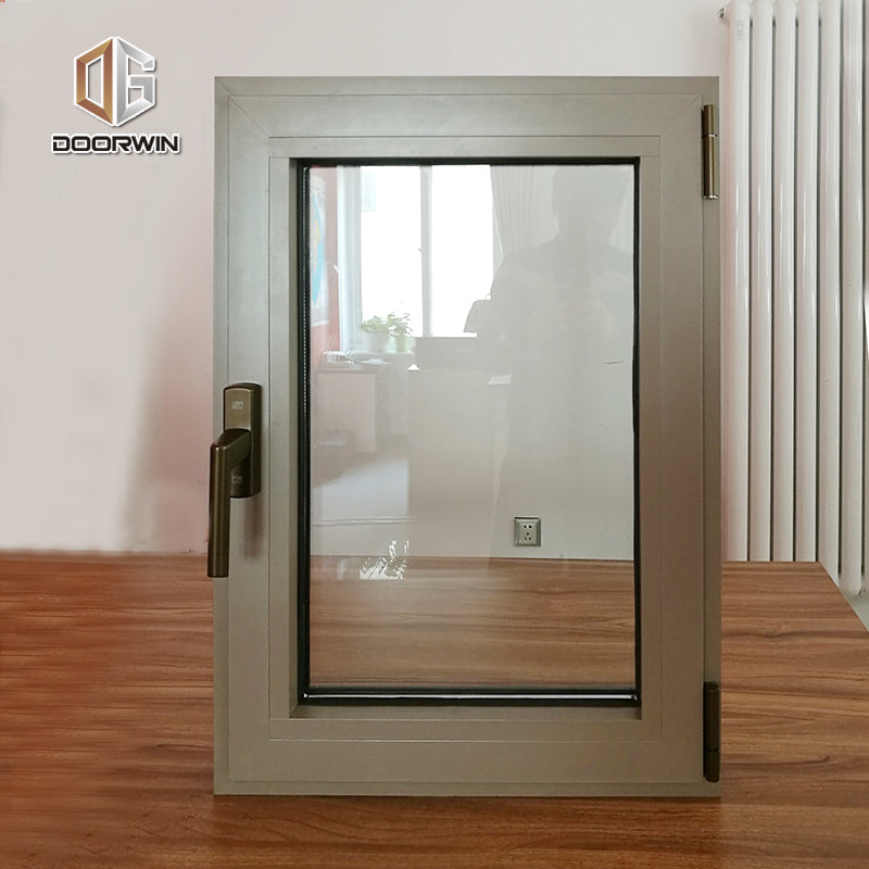 Doorwin 2021Boston anodized aluminum steel burglar proof heat insulation tilt and turn windows