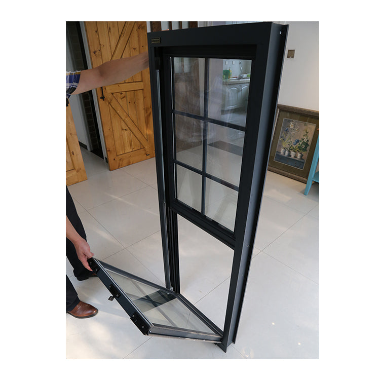 Doorwin 2021Door win cheapest hot sale in Russia customized different colors wooden material single hung sliding windows