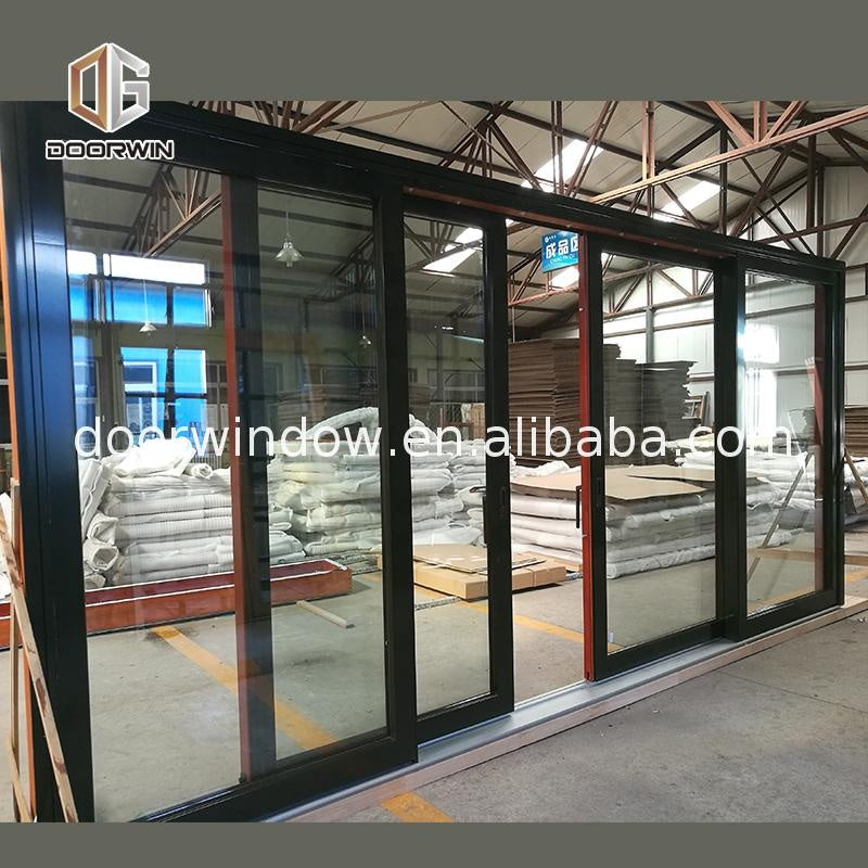 Doorwin 20212020 Best selling products wooden double door designs soundproof folding partition sliding price