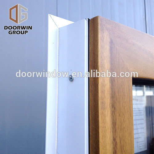 Doorwin 2021Teak Wood French Casement Wooden window frames designs casement window for home