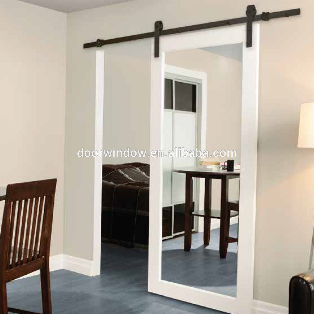 Doorwin 2021Marriott Hotel Bathroom Barn Door with Mirror