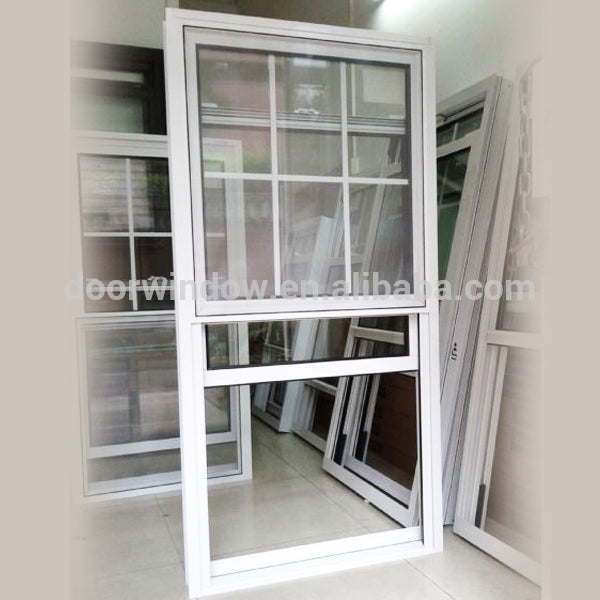 Doorwin 2021American double hung window sliding sash window with thermal break aluminum frame