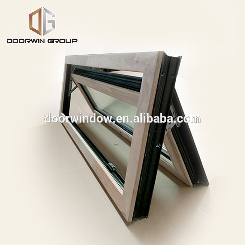 Doorwin 2021High Quality Good Aluminum residential awning top hung Windows window with Chinese hardware AS2047 CE AS1288 certificate
