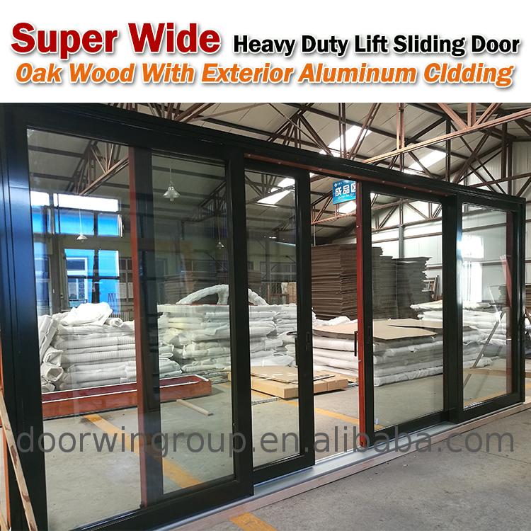 Doorwin 20212020 China Manufacturer thermal break aluminum for house and warehouse lift sliding SUPER BIG DOORS
