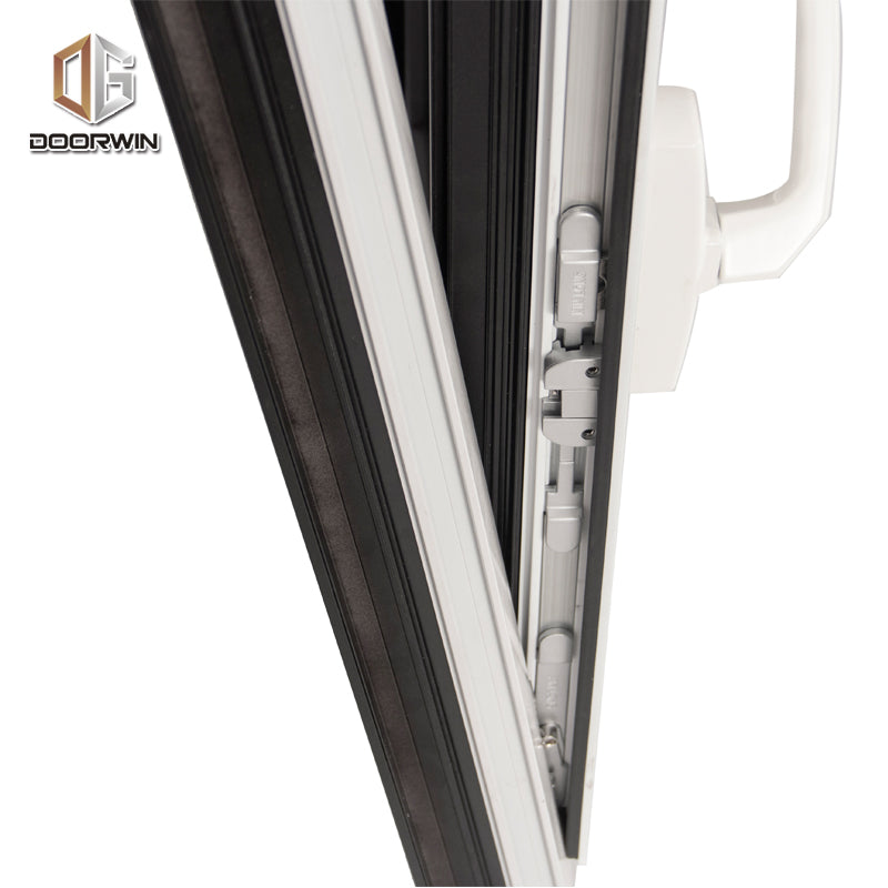 Doorwin 20212020 fiberglass fly small pane soundproof french casement glass grills aluminium tilt and turn casement window