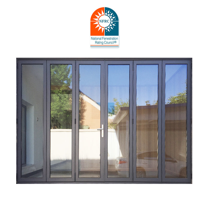 Doorwin 2021Doorwin aluminium bifold doors- thermal break aluminum bifolding door for villa