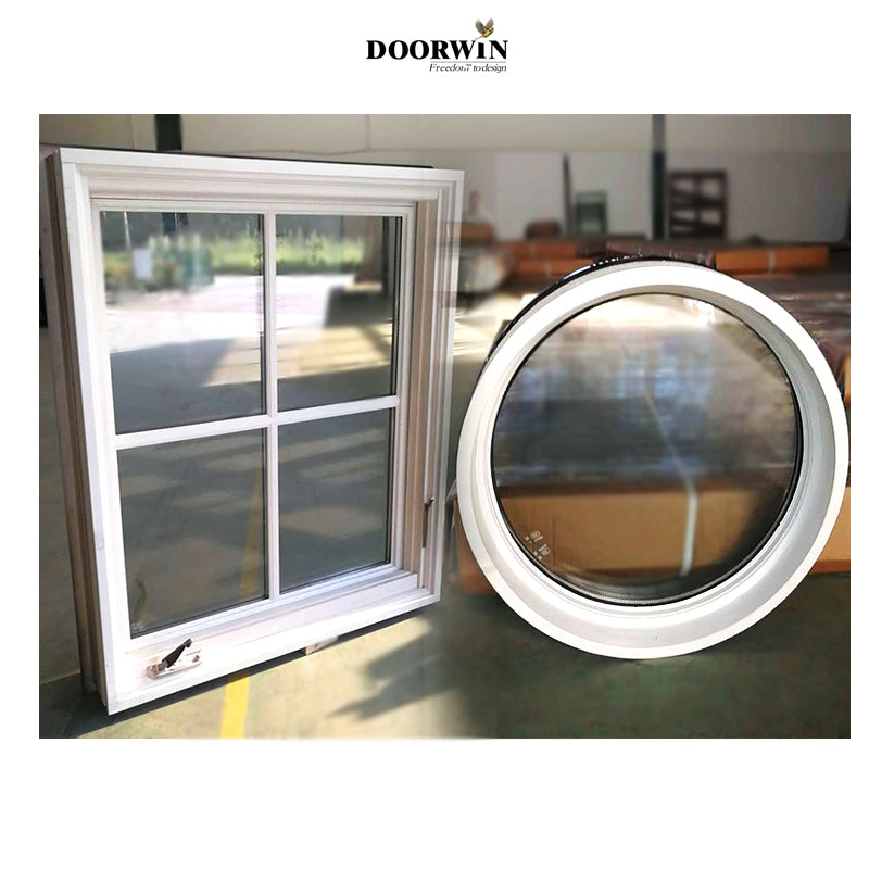 Doorwin 2021Manufacturers Wooden Grain Designs Pakistan with Screen Wooden-Door-And-Window-Frame-Design 8X4 Wood Aluminum Casement Window