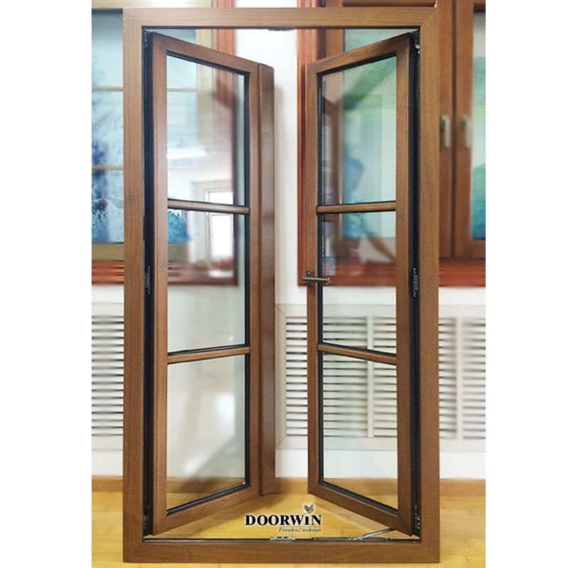 Doorwin 2021Doorwin newest french window grill design with different glass dimensions
