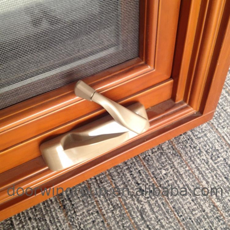 Doorwin 2021California crank handle wooden aluminium casement windows