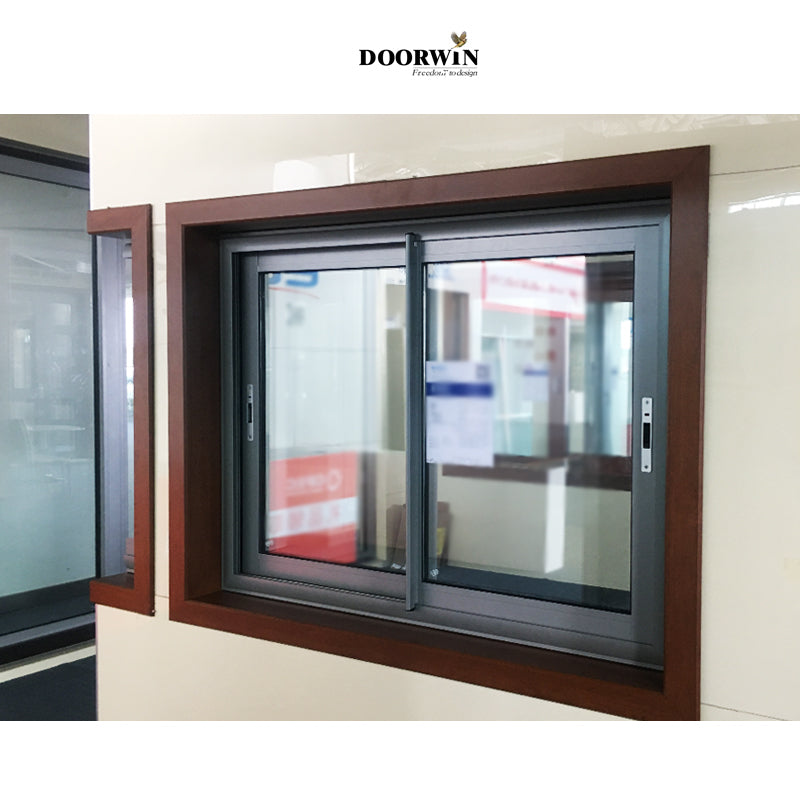 Doorwin 2021american hardware aluminium two ways opening sliding and turn casement window