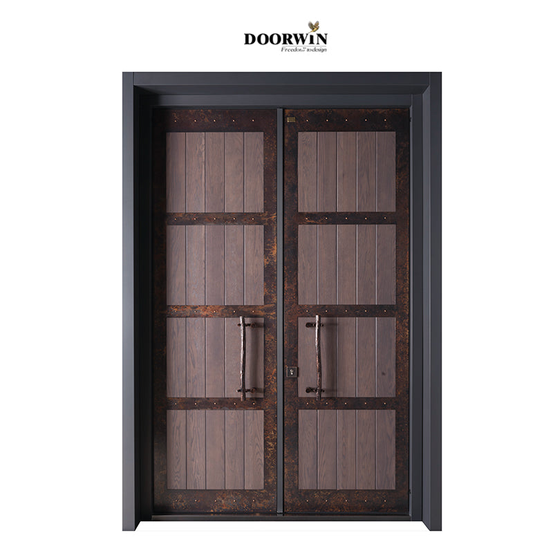 Doorwin 2021Factory supply industrial entrance doors indian door design house security