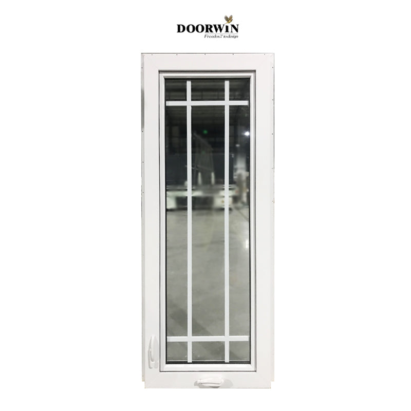 Doorwin 2021America style Casement Window with Grille removable screen Crank Window Supplier