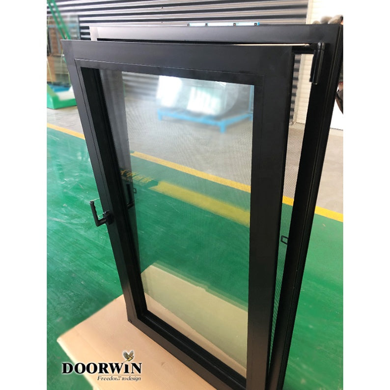 Doorwin 2021Powder Coating Aluminum Sound Proof heat insulation Tilt and Turn Windows