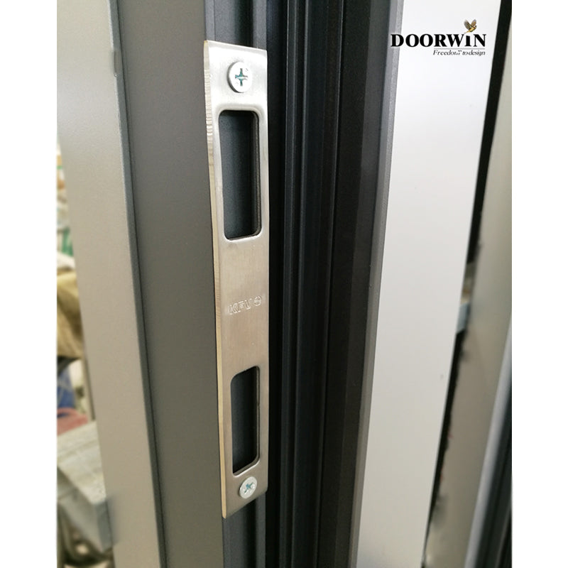 Doorwin 2021Doorwin 2020 Hot Sale American standard Hurricane Proof Impact Commercial Grade Thermal Break Aluminum Sliding Glass Doors