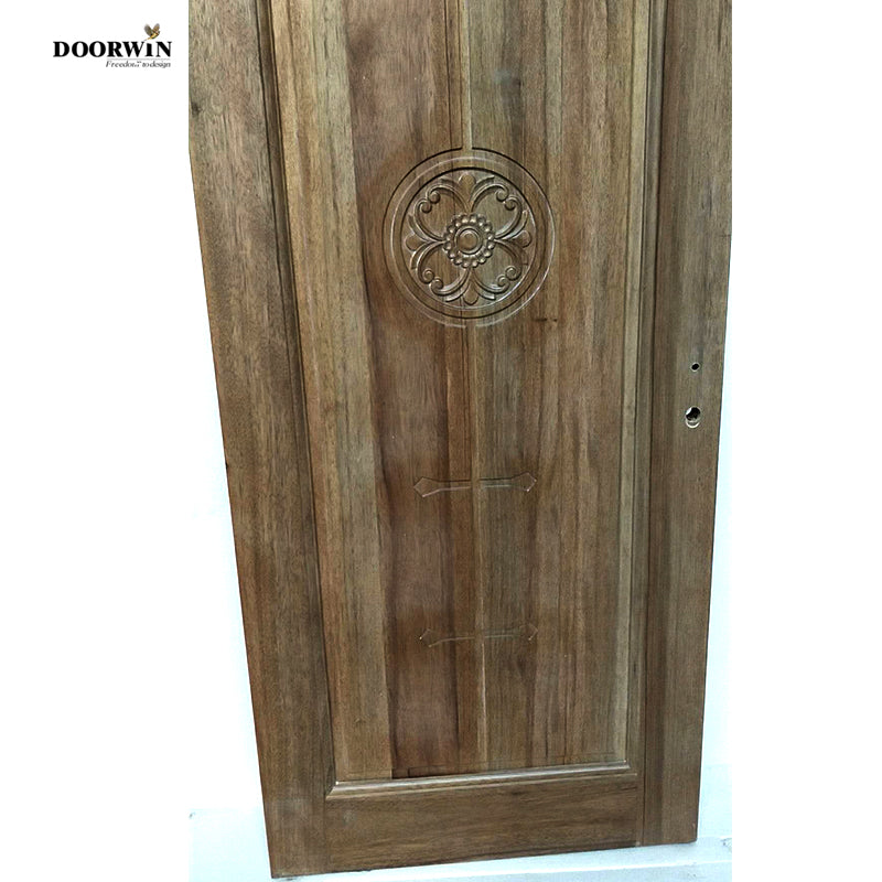 Doorwin 2021Timber Door Design Internal Solid Panel Wooden Doors