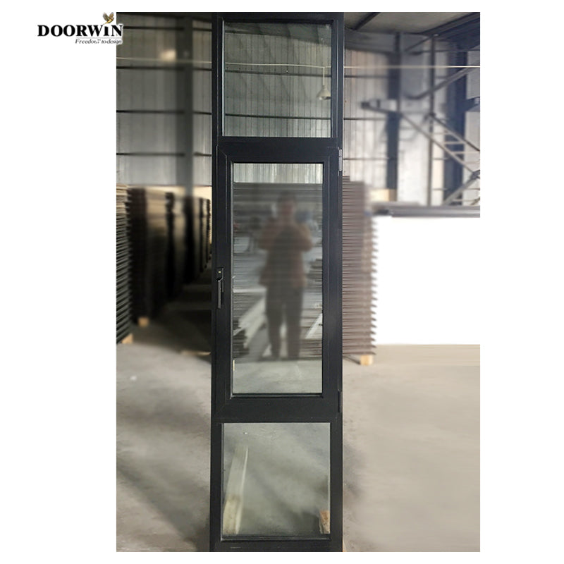 Doorwin 2021Latest Design Two Way Open Aluminium Tilt And Turn Casement Glass Windows aluminium extrusion profile windows