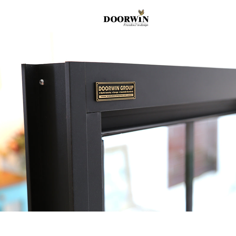 Doorwin 202110% discount promotion easy for open Thermal break aluminum alloy double hung casement window