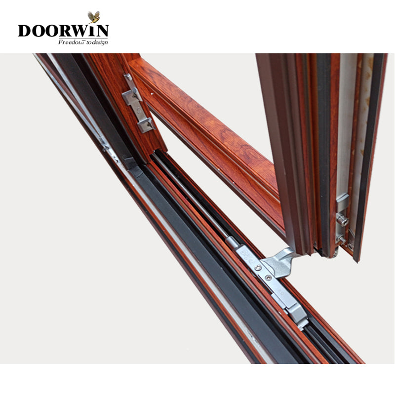 Doorwin 2021Modern design customized sliding windows door system Double glass hurricane impact aluminium sliding window