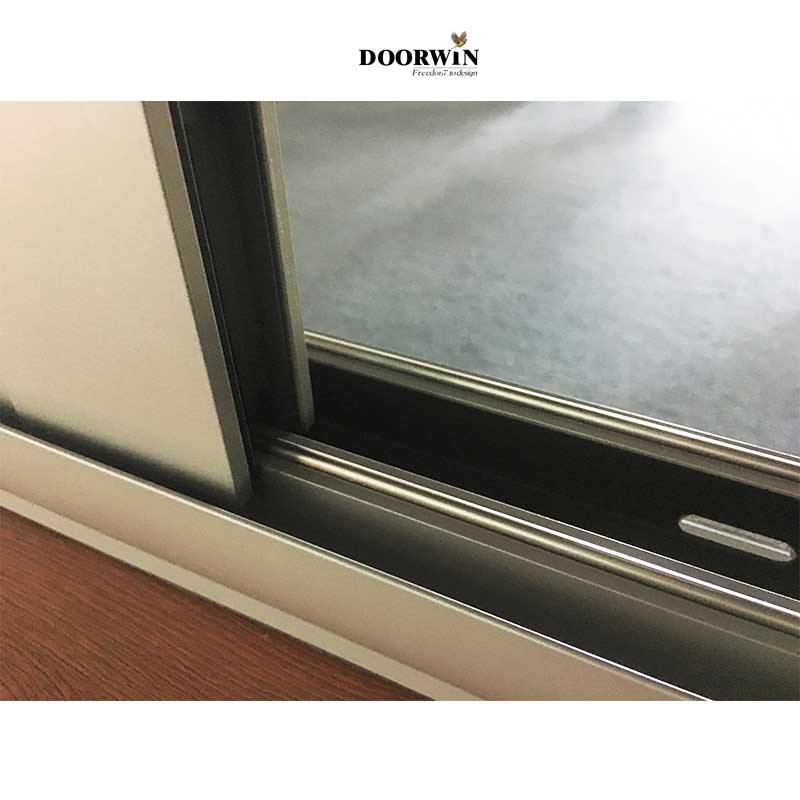 Doorwin 20212020 Best Selling cost-effective price double glazed clear glass aluminum sliding windows