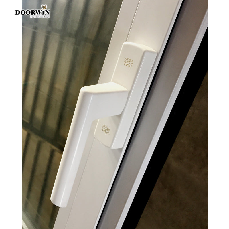 Doorwin 2021Hot sale high quality aluminum window low-e double glass 100% customized design casement window