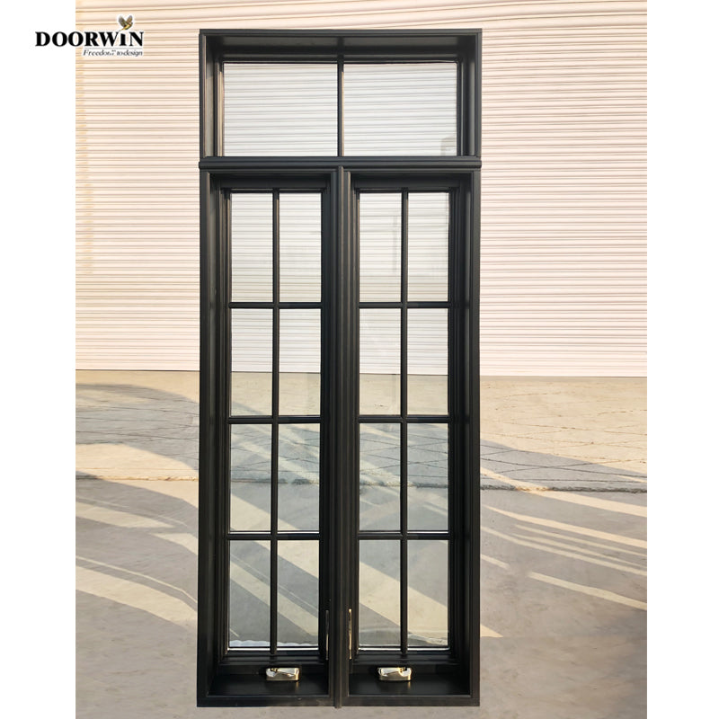 Doorwin 2021Cheap Factory Price small size crank open out by handle replacement double glazed casement windows