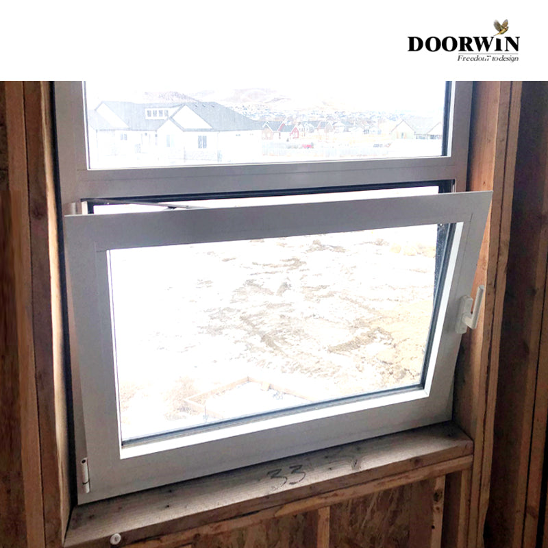 Doorwin 2021NFRC office safe aluminum glass hurricane impact protection window