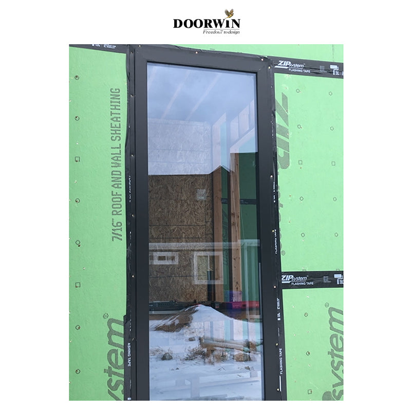 Doorwin 2021Doorwin Modern Design Wholesale Direct Sale Waterproof Ready Made Exterior Thermally Broke Aluminum house windows