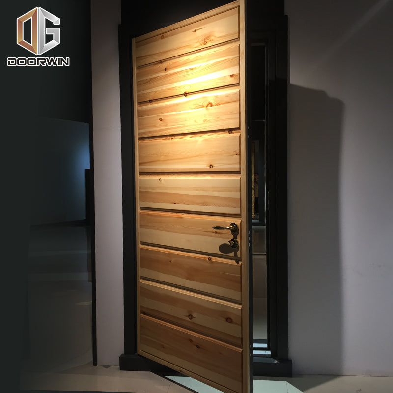 Doorwin 2021High performance 32x72 entry door 32 inch lowes 15 panel solid wood
