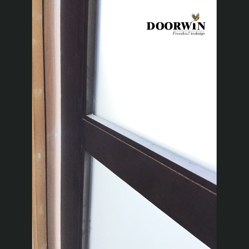 Doorwin 2021Best selling products Double glazing Aluminum casement Window glass outswing window and door Glass Casement Door